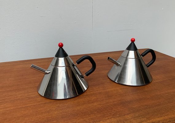 Japanese Postmodern Stainless Steel Kettle, Set of 2-UAH-1050751