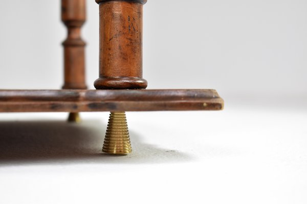 Japanese Sculpted Wooden Tea Table, 1900s-GXL-1719569