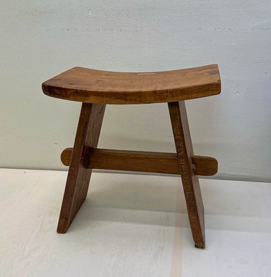 Japanese Style Wooden Stool from Treecycled Furnuture-WZZ-2023579