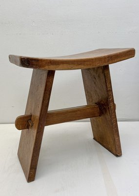 Japanese Style Wooden Stool from Treecycled Furnuture-WZZ-2023579