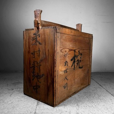 Japanese Taishō Era Mokubako Storage Box in Wood, 1920s-DWL-1816159