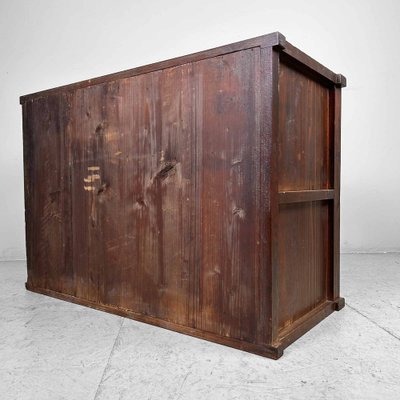 Japanese Tansu Low Storage Cabinet, 1920s-DWL-1805370