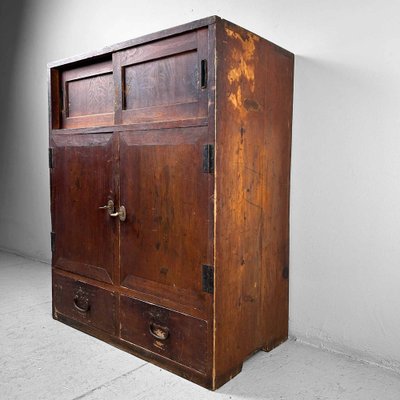 Japanese Tansu Storage Cabinet, 1930s-DWL-1780635