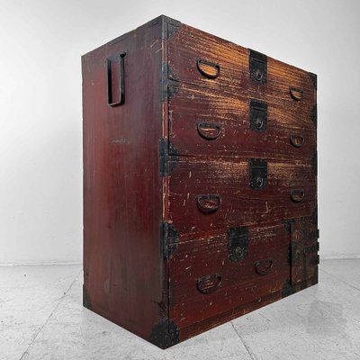 Japanese Traditional Tansu Chest of Drawers, 1890s-DWL-1803020