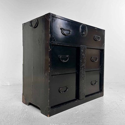 Japanese Traditional Tansu Chest of Drawers, 1890s-DWL-2020346