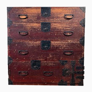 Japanese Traditional Tansu Chest of Drawers, 1890s-DWL-1803020