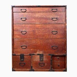 Japanese Traditional Tansu Drawer Cabinet, 1920s-DWL-1787534