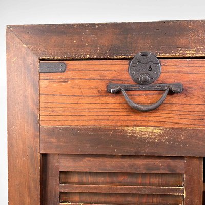 Japanese Traditional Tansu Storage Cabinet, 1890s-DWL-2020480