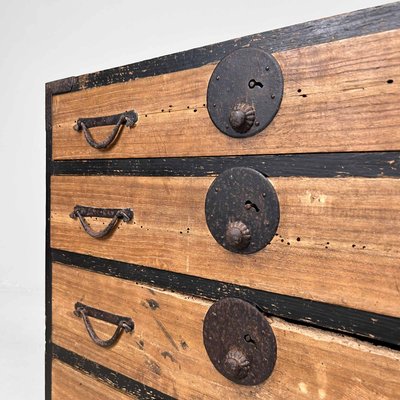 Japanese Traditional Tansu Storage Cabinet, 1890s-DWL-2020387