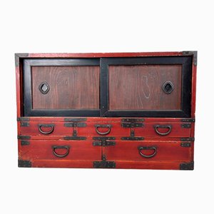 Japanese Traditional Tansu Storage Cabinet, 1890s-DWL-2020502