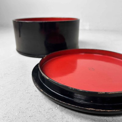 Japanese Urushi Chabako Tea Storage Box, 1920s-DWL-2020510