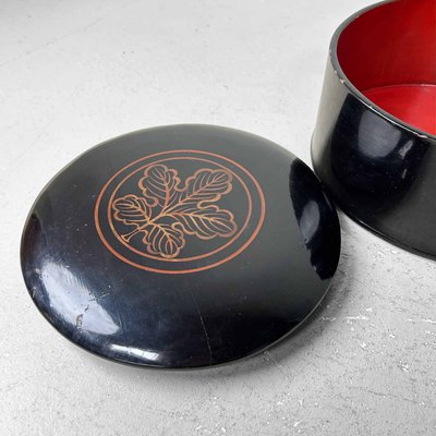 Japanese Urushi Chabako Tea Storage Box, 1920s-DWL-2020510