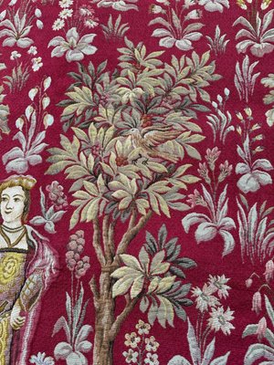 Jaquar Aubusson Tapestry with Medieval Design, 1970s-YMM-1798557