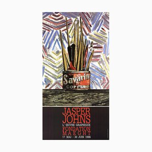 Jasper Johns, Savarin Coffee Cans, 1986, Offset Lithograph-NRC-1768609