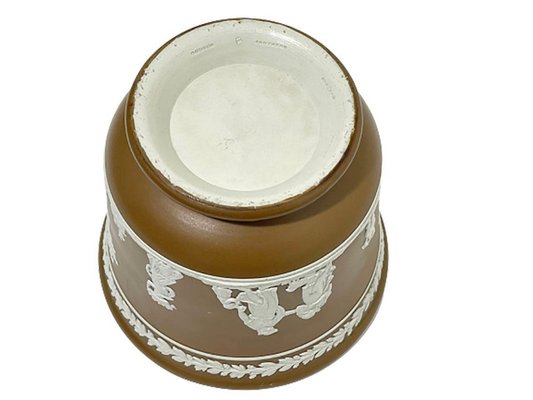 Jasperware Cache Pot from Dudson Brothers of Hanley, England-UCH-1224212