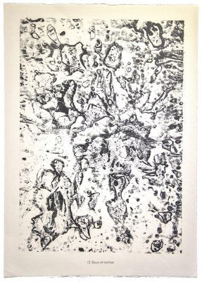 Jean Dubuffet - Mud and Rovines - Original Lithograph - 1959-ZCI-839419