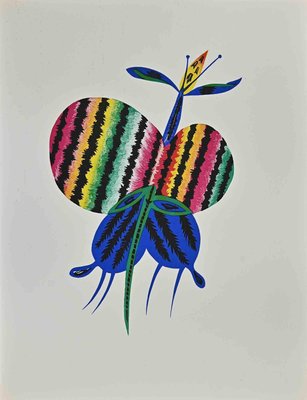 Jean Lurçat, Butterfly, Woodcut, 1948-ZCI-1437090