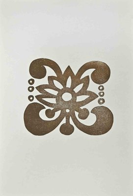 Jean Lurçat, The Butterfly Flower, Lithograph, Mid-20th Century-ZCI-2025082