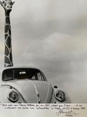 Jean-Pierre Ronzel Mythical "original Volkswagen beetle print" 1961-ICD-696707