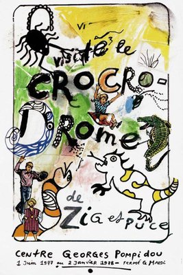 Jean Tinguely & Niki De Saint Phalle, Visit the Zig and Puce Crocrodrome, Original Poster-KHH-1348543