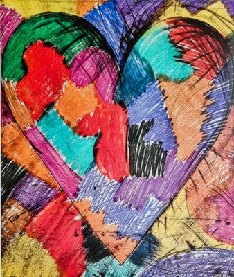 Jim Dine, Heart, Original Lithographic Poster, 1983-NRC-1763321