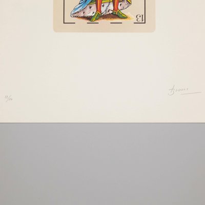 Joan Brossa, Visual Poem, 1989, Lithograph-WM-1350922