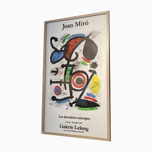 Joan Miro Dernières estampes Galerie Lelong Poster-TEP-1288632