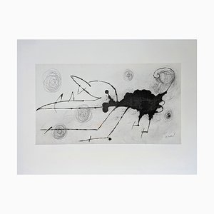 Joan Miro, Dog, Lithograph, 1977-NRC-1763547