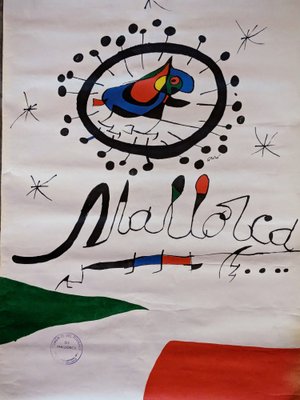 Joan Miro, Mallorca, Large Lithograph Poster, 1973-NRC-1811730