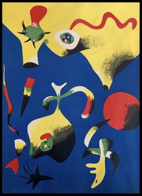 Joan Miro, Summer, 1938, Lithograph-KHH-1203120