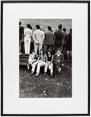 Joana Biarnes, Jovenes Aburridos en el Hipódromo, 1968, Silver Gelatin Photographic Print-WM-1407028