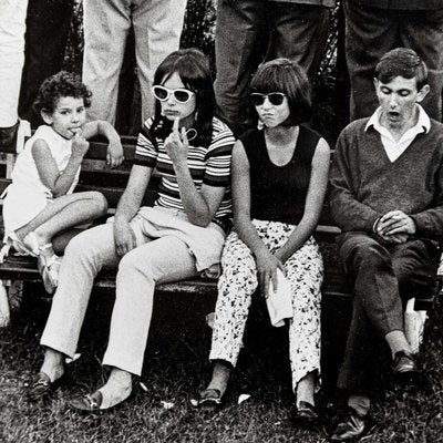 Joana Biarnes, Jovenes Aburridos en el Hipódromo, 1968, Silver Gelatin Photographic Print-WM-1407028