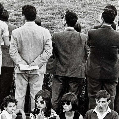 Joana Biarnes, Jovenes Aburridos en el Hipódromo, 1968, Silver Gelatin Photographic Print-WM-1407028