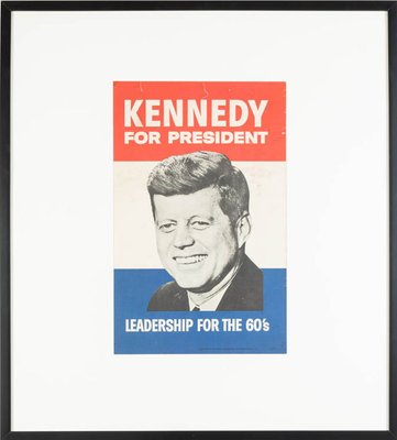 John F. Kennedy Campaign Poster, 1960s-GPP-1277929