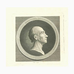 John Hall, Portrait of a Man, Original Etching, 1810-ZCI-1016036