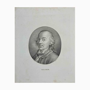 John Hall, Portrait of Wocher, Etching, 1810-ZCI-1011226