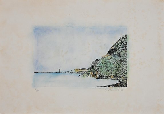 John Omiccioli, Scilla, Original Etching, 1971-ZCI-890973