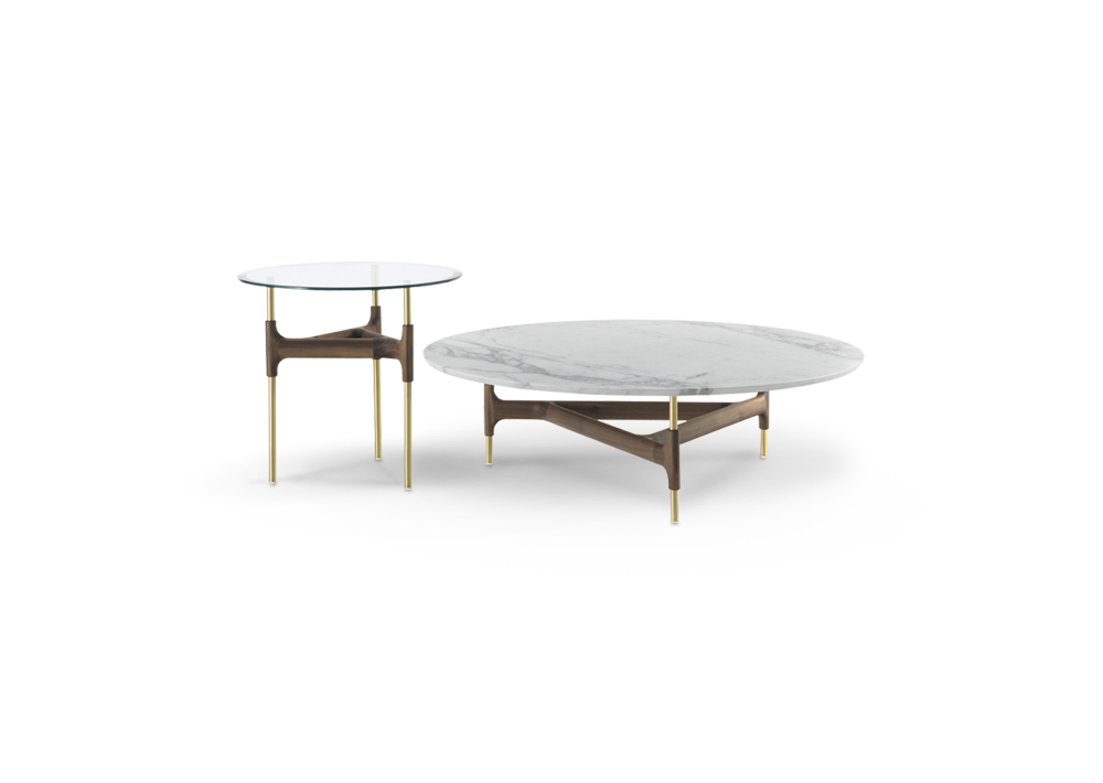 JOINT - SIDE & COFFEE TABLE by Porada