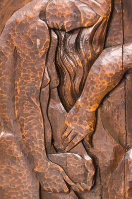 Josep Mundet and Joan Palet, Carved Panel, Metal & Wood-AOI-1109264