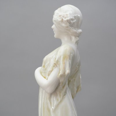 Joseph Mougin, Youth, 1910s, Biscuit Porcelain-RST-1371917