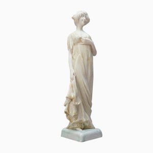 Joseph Mougin, Youth, 1910s, Biscuit Porcelain-RST-1371917