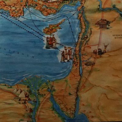 Journey of Apostle Paul Rollable Map Wall Chart-KJP-1149144