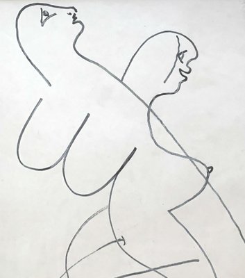 Józef Szajna, Annunciation, 1994, Ink on Paper-XHG-1214577