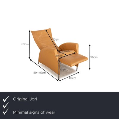 JR 3490 Leather Chair from Jori-RQW-1772811