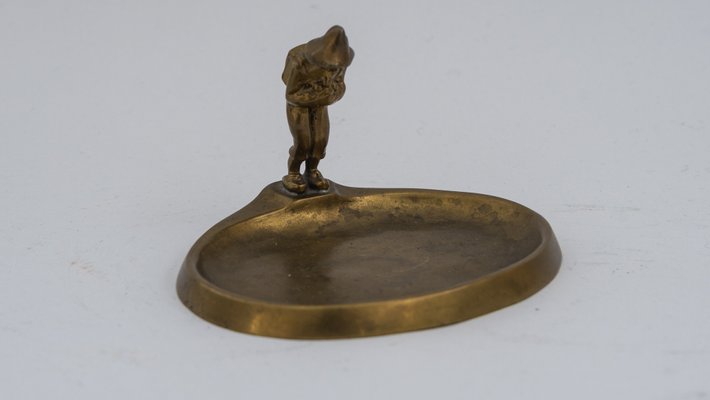 Jugendstil Bronze Ashtray, Vienna, 1905-SPD-742319