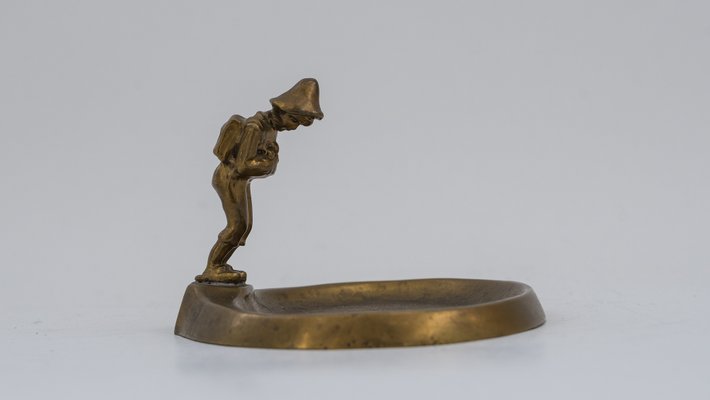 Jugendstil Bronze Ashtray, Vienna, 1905-SPD-742319