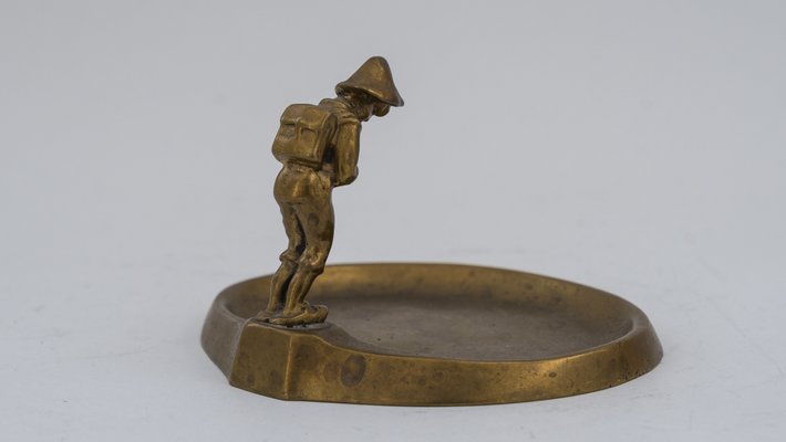 Jugendstil Bronze Ashtray, Vienna, 1905-SPD-742319