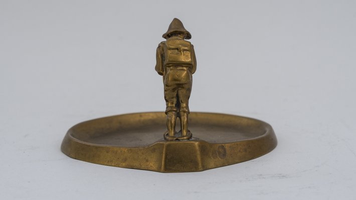 Jugendstil Bronze Ashtray, Vienna, 1905-SPD-742319