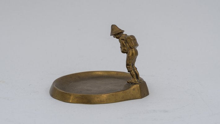 Jugendstil Bronze Ashtray, Vienna, 1905-SPD-742319