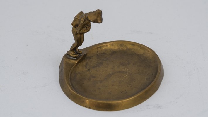 Jugendstil Bronze Ashtray, Vienna, 1905-SPD-742319